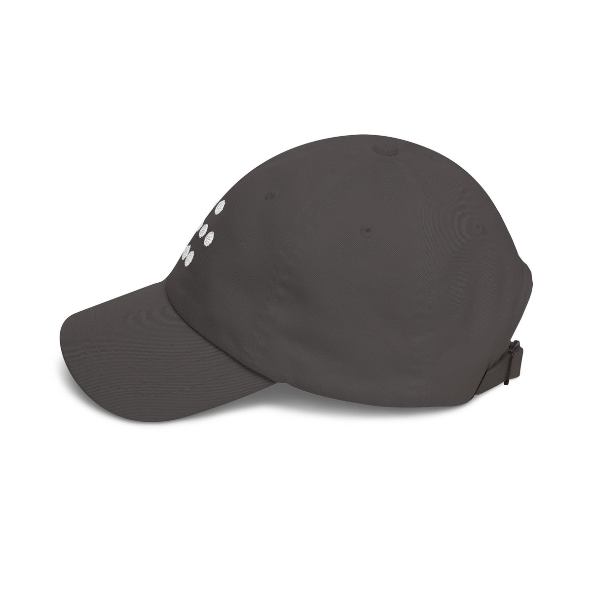 243 Nine-Dot Embroidered Cap