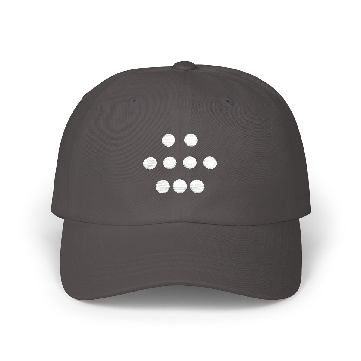 243 Nine-Dot Embroidered Cap product image
