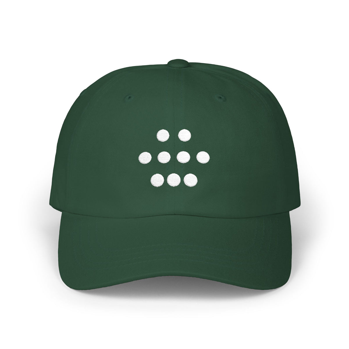 243 Nine-Dot Embroidered Cap product image