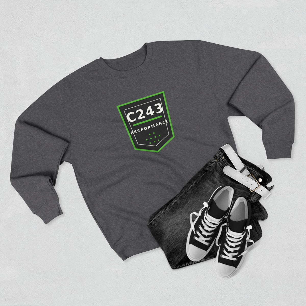 C243 Performance Technical Crest Sweatshirt