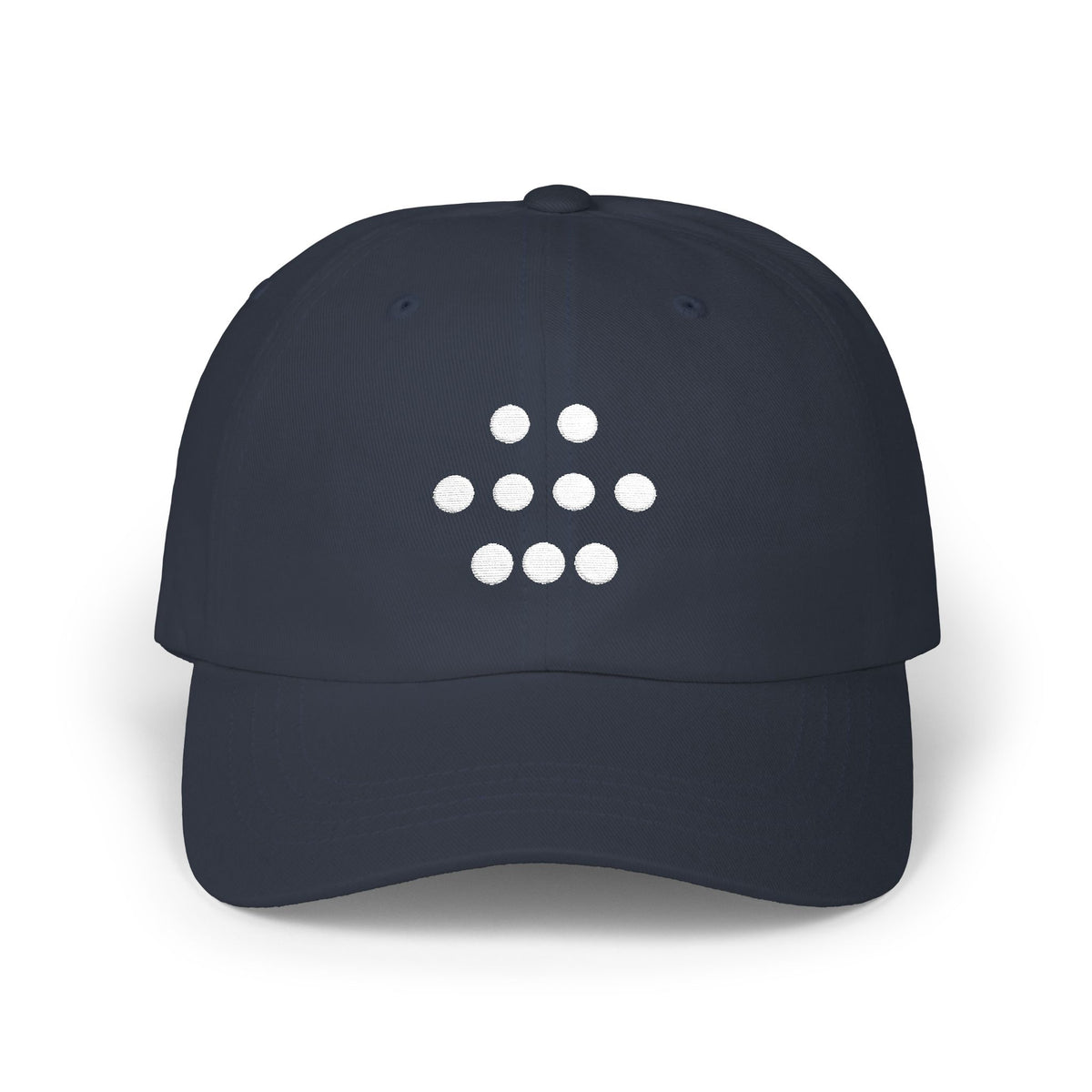 243 Nine-Dot Embroidered Cap product image