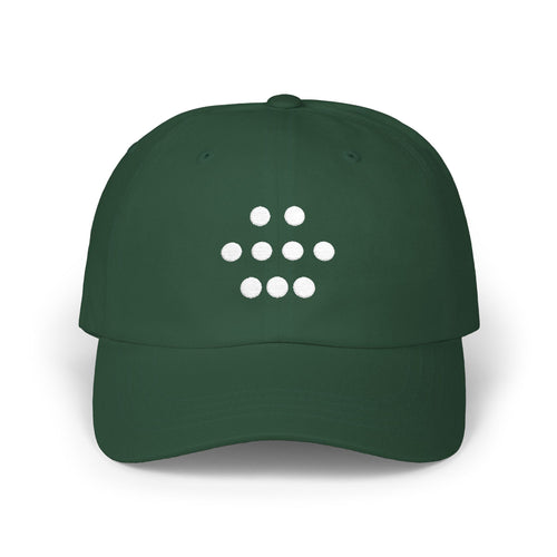 243 Nine-Dot Embroidered Cap product image