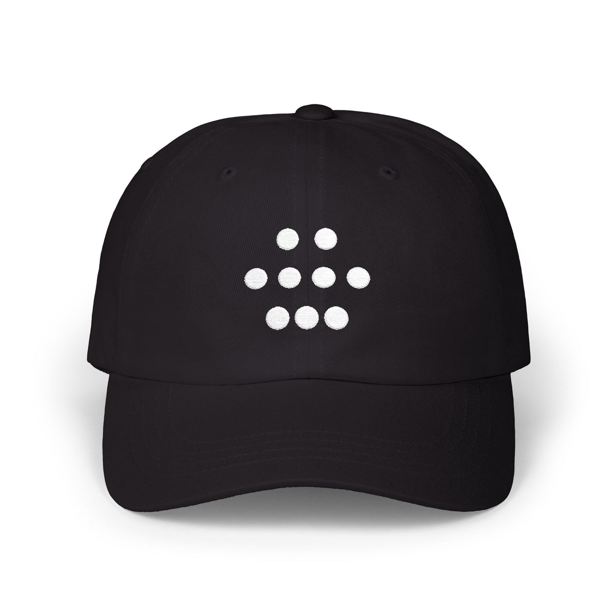 243 Nine-Dot Embroidered Cap product image