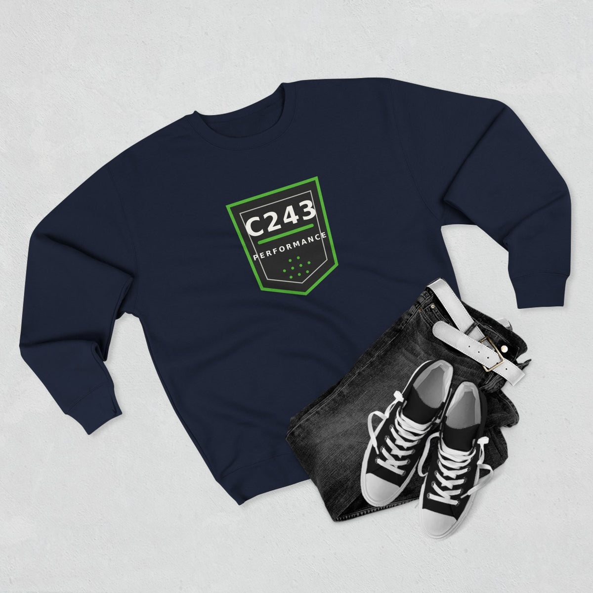 C243 Performance Technical Crest Sweatshirt