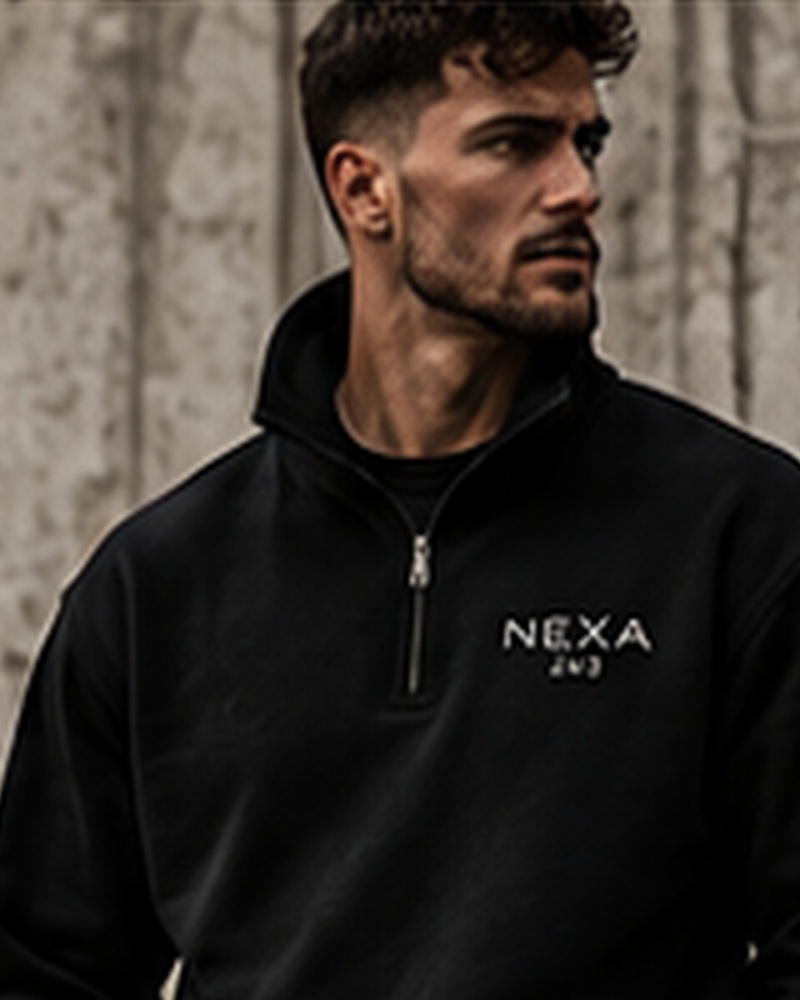 NEXA Embroidered Quarter-Zip premium campaign image